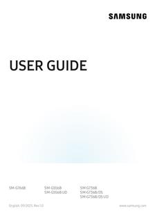 Samsung Galaxy XCover 6 Pro manual. Camera Instructions.
